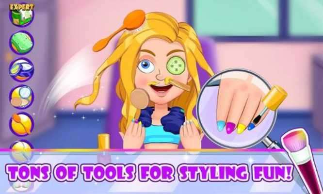 Play Gymnastics & Athlete Makeover - Crazy Hair Salon 