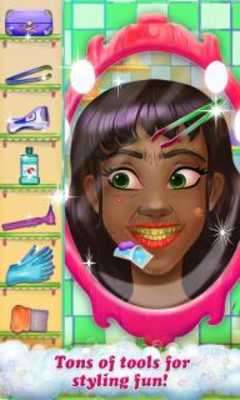 Play Hairy Face Salon - Makeover 