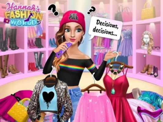 Play Hannah’s Fashion World - Dress Up & Makeup Salon 