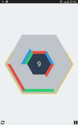 Play Hexagon Madness 