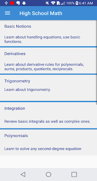 Play APK HighschoolMath  and enjoy HighschoolMath with UptoPlay trutory.education.highschoolMath