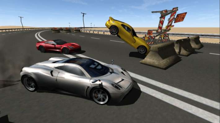 Play Highway Impossible 3D Race 