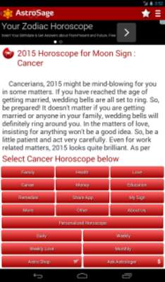 Play Horoscope 2015- Astrology 2015 