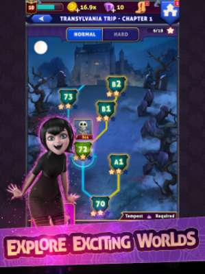 Play Hotel Transylvania: Monsters! RPG Puzzle Adventure 