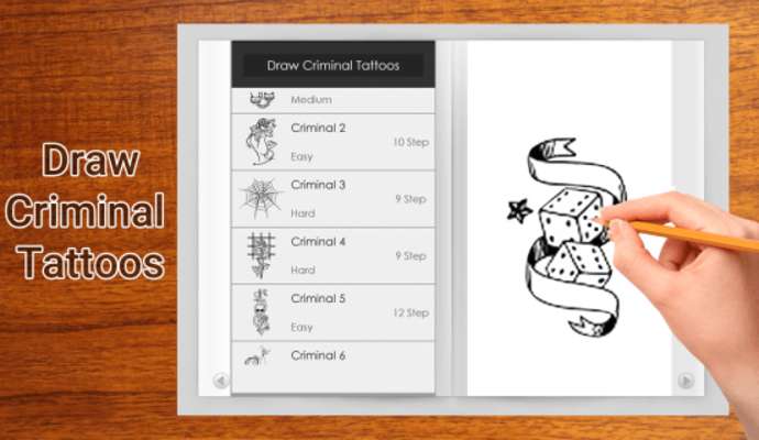 Play How to Draw Criminal Tattoo 