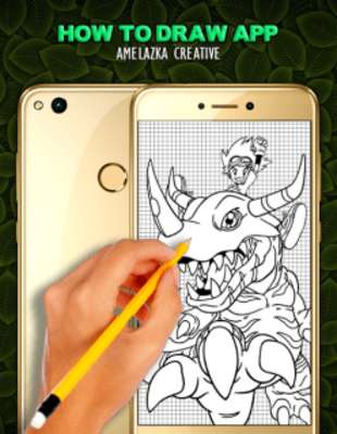 Play How to Draw Digimonsters 