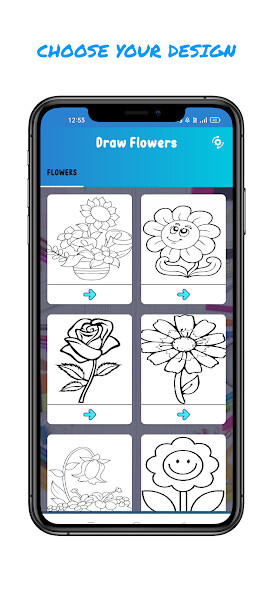 Play How To Draw Flowers 