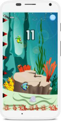 Play Hungry fish evolution - tap, eat, and grow or die. 