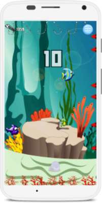 Play Hungry fish evolution - tap, eat, and grow or die. 