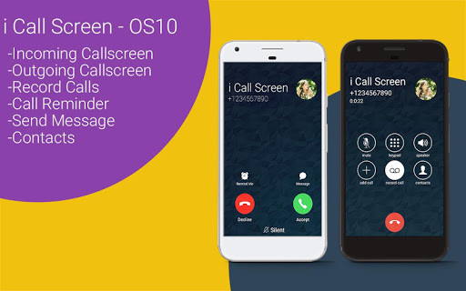 Play iCall Screen:OS 10 Dialer 