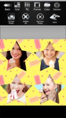 Play Ice Cream Photo Collage 