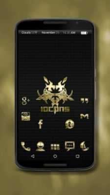 Play Iocons Gold - Icon Pack 