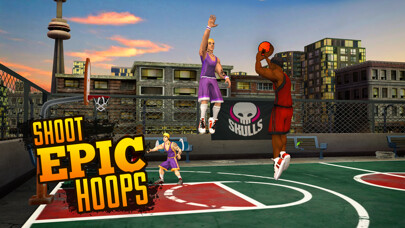 Play APK Jam League Basketball  and enjoy Jam League Basketball with UptoPlay com.batteryacid.jamcity