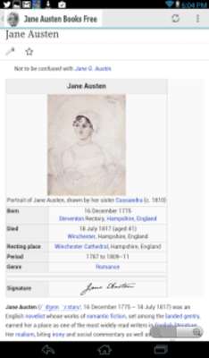 Play Jane Austen Books & Audio Free 