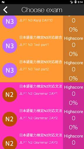 Play APK Japanese language test PRACTICE N1-N5  and enjoy Japanese language test PRACTICE N1-N5 with UptoPlay jp.ejapanese.jlpt