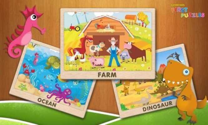 Play Kids First Puzzles HD 