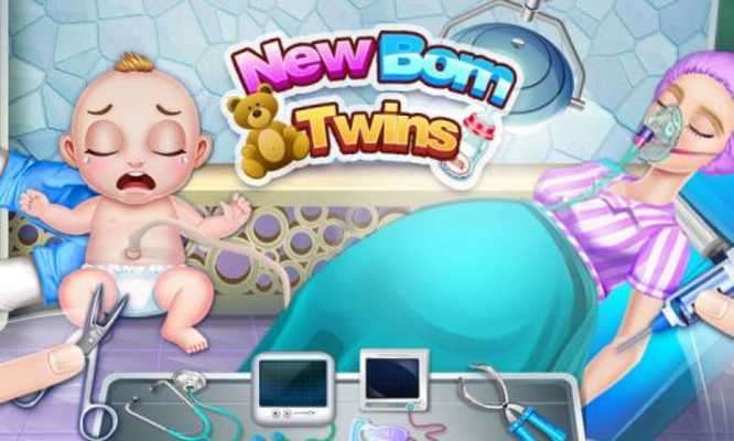 Play Kids Newborn Twins Grows Up 