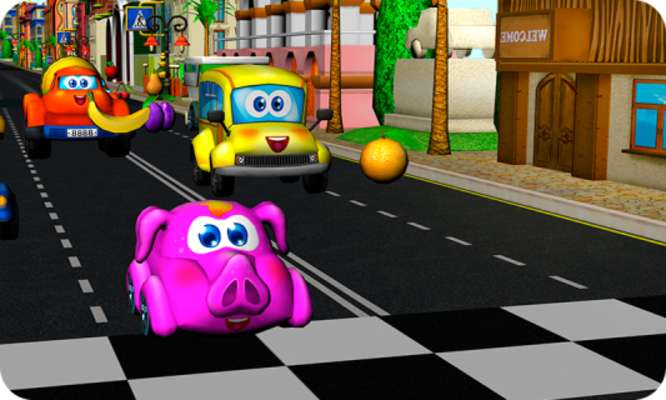 Play Kids Racing Game 3D 