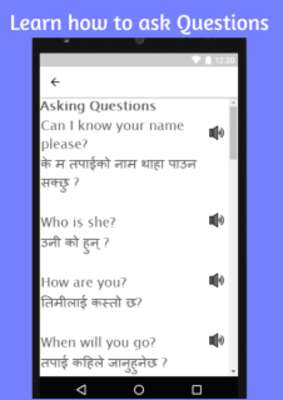 Play Learn English in Nepali - Speak Nepali to English 