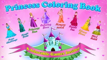 Play Little Princess Coloring Book 