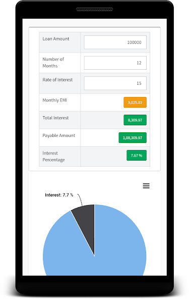 Play Loan EMI Calculator 