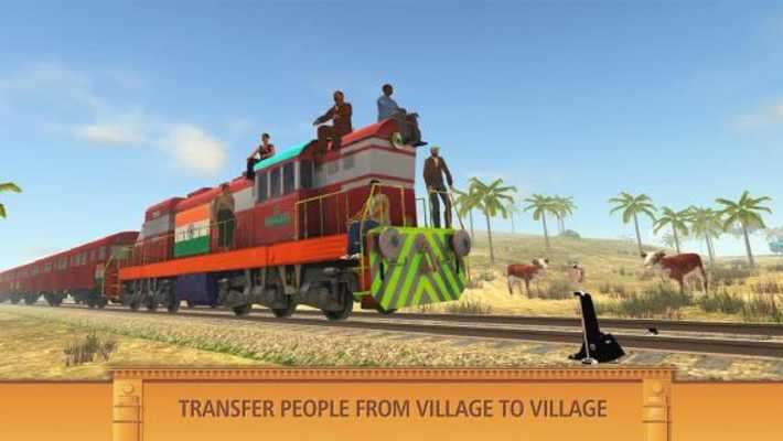 Play Local Indian Train Driving Sim 