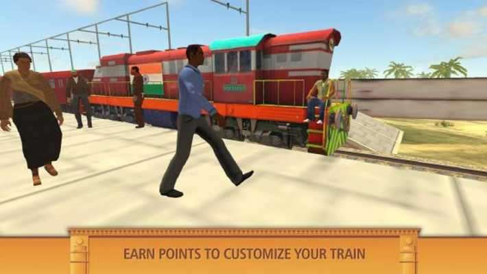 Play Local Indian Train Driving Sim 