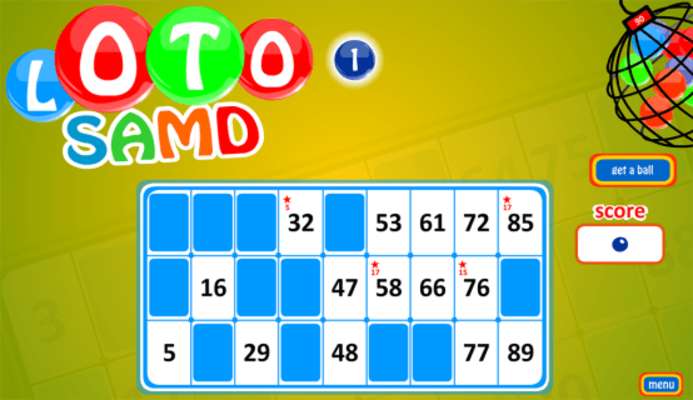 Play Loto SAMD, puzzle game. 