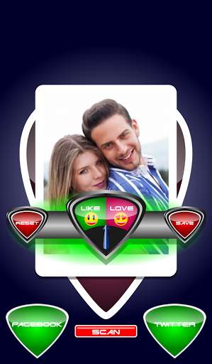 Play APK Love Detector Face Test (Simulator)  and enjoy Love Detector Face Test (Simulator) with UptoPlay com.droidheads.love_detector