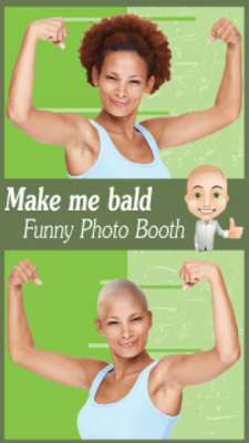 Play Make Me Bald Funny Photo Booth 