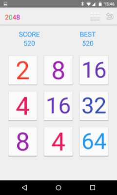 Play Material 2048 Game 