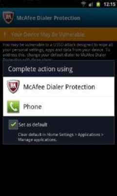 Play McAfee Dialer Protection 