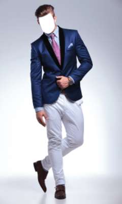 Play Men Fashion Photo Suit 