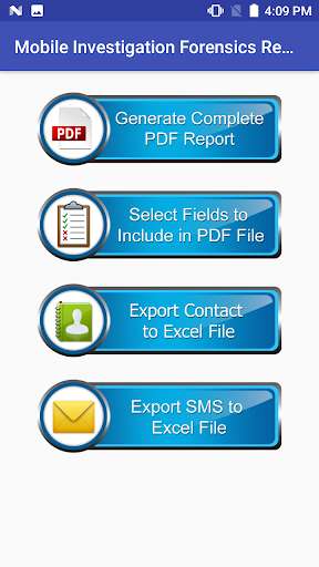 Play Mobile Investigation Forensics Report Maker PRO 