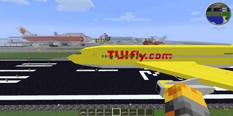 Play Mod Airplane for MCPE 