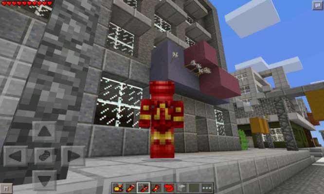 Play Mod Iron Hero for MCPE 