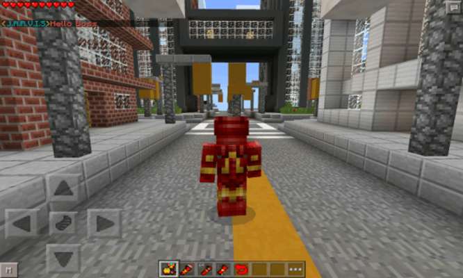 Play Mod Iron Hero for MCPE 