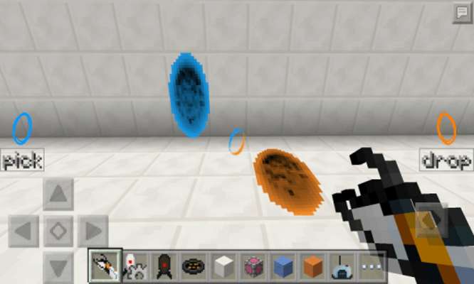 Play Mod Portal Gun 2 Mod for MCPE 