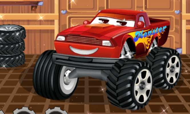 Play Monster Car Wash 