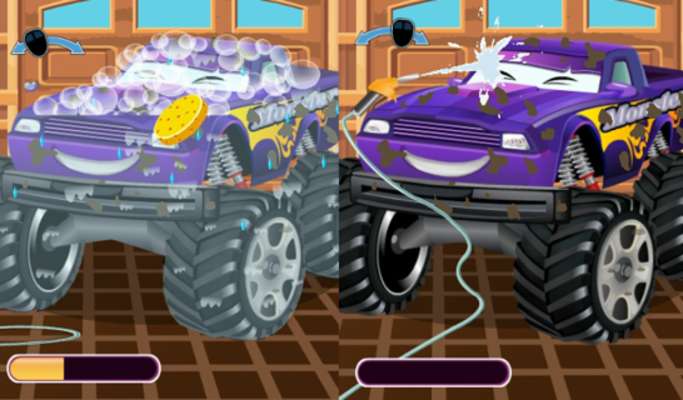 Play Monster Car Wash 