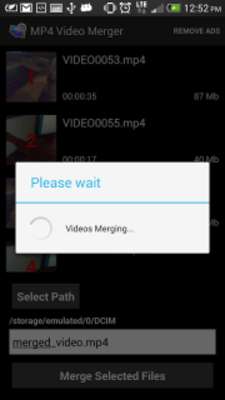 Play MP4 Video Merger 