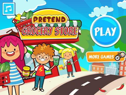 Play My Pretend Grocery Store - Supermarket Learning 