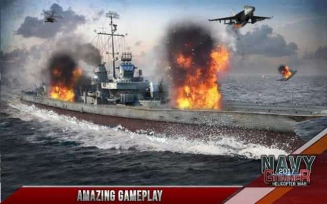 Play NAVY GUNNER HELICOPTER WAR 