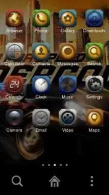 Play Need for Speed. С Launcher Theme 