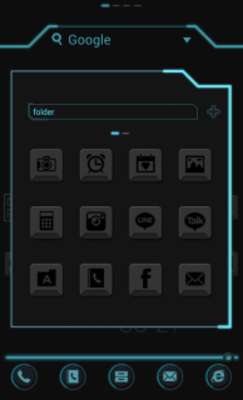 Play Neon dodol launcher theme 