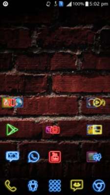 Play Neon Icon Pack 