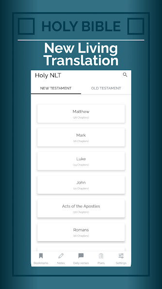 Play APK New Living Translation Bible  and enjoy New Living Translation Bible with UptoPlay com.jaqer.bible.nlt