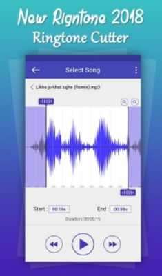 Play New Ringtones 2018 : MP3 Cutter & Ringtone Maker 