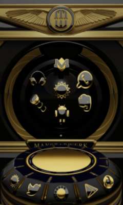 Play Next Launcher Theme 3d Gold Diamond 