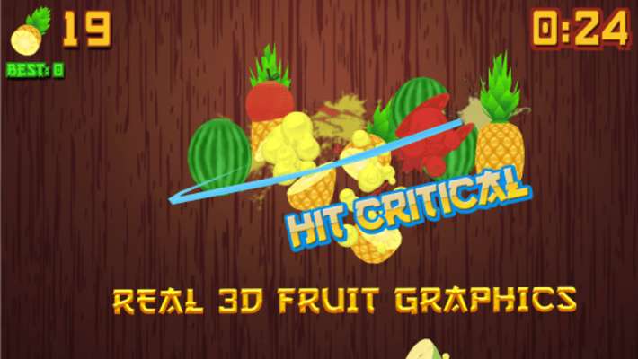 Play Ninja Slice Fruit 